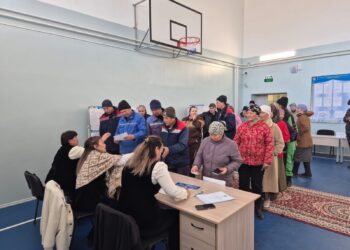 50 работников «Тастобе Агрофуд» пришли на референдум одновременно