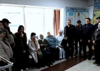 Династия Жакыбаевых проголосовала полным составом в Панфиловском районе