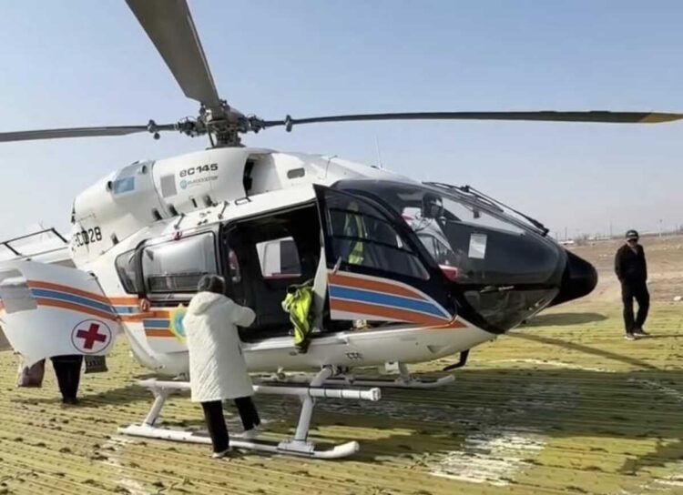 Санавиация спасла младенца: экстренная транспортировка из Жаркента в Талдыкорган