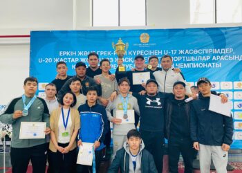 Команда Жетісу по сурдо вольной борьбе победила на чемпионате страны