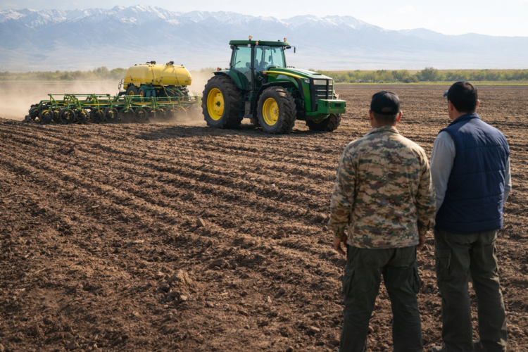 Посевная кампания в Коксуском районе набирает темпы