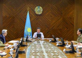 Олжас Бектенов проверил ликвидацию последствий ЧС и поставил задачи штабу