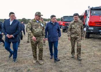 Премьер-министр проверил работу систем ИИ в резервате «Семей орманы»