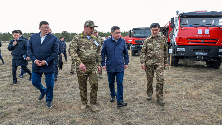 Премьер-министр проверил работу систем ИИ в резервате «Семей орманы»