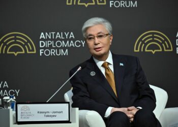 Касым-Жомарт Токаев выступил на Анталийском дипломатическом форуме