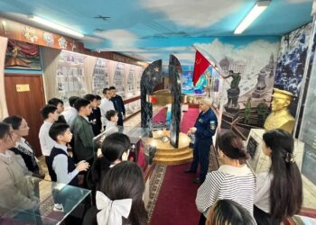 Военно-техническая школа провела День открытых дверей для молодежи Талдыкоргана