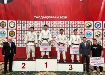 Жетысуские дзюдоисты завоевали 27 медалей на республиканском турнире
