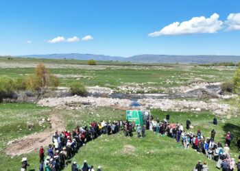 Экологическая акция «7 OZEN» прошла в Аксуском районе