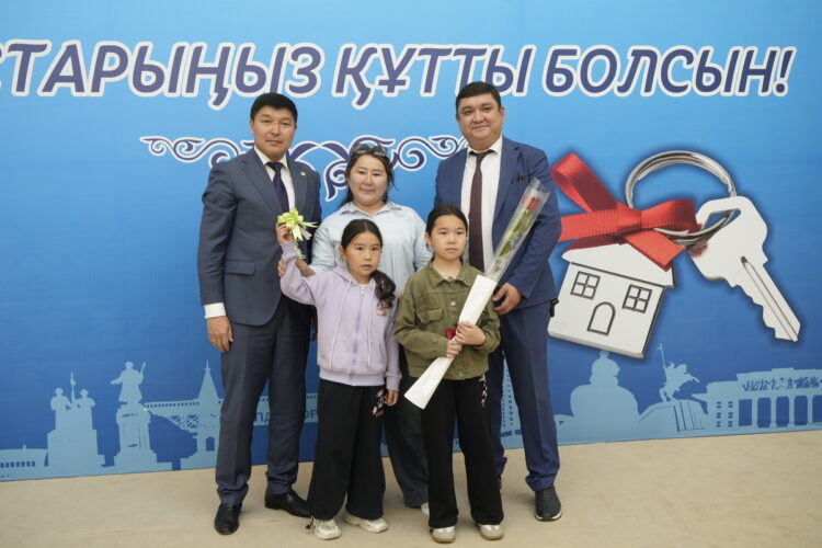 Квартирный вопрос: 41 семья Талдыкоргана отметила новоселье