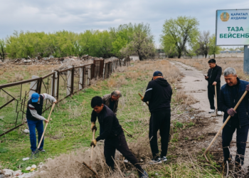 Чистый четверг в Каратальском районе: жители внесли свой вклад в защиту экологии