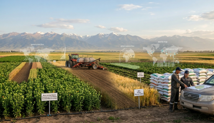 Казахстан в ТОП-6 мировых лидеров по площади сельхозугодий