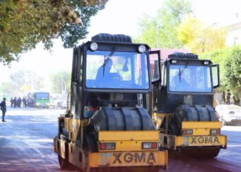 В Талдыкоргане временно ограничено движение на улице Абая