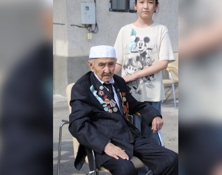 В Талдыкоргане оказали адресную поддержку ветеранам и труженикам тыла ВОВ