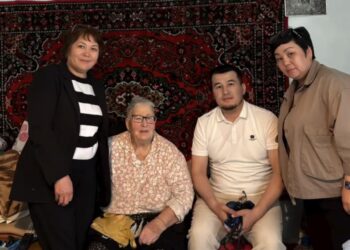 Ветеранам ВОВ оказали выездную медицинскую помощь в Кербулакском районе