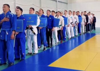 Полицейские Жетісу выявили сильнейших в дзюдо