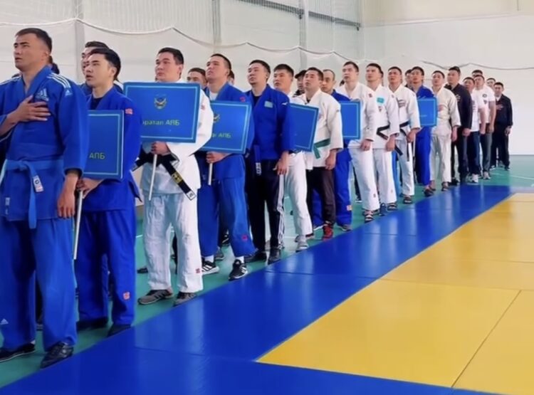 Полицейские Жетісу выявили сильнейших в дзюдо