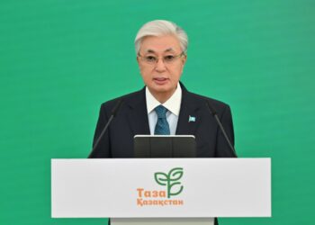 Президент принял участие в республиканской экологической акции «Таза Қазақстан»