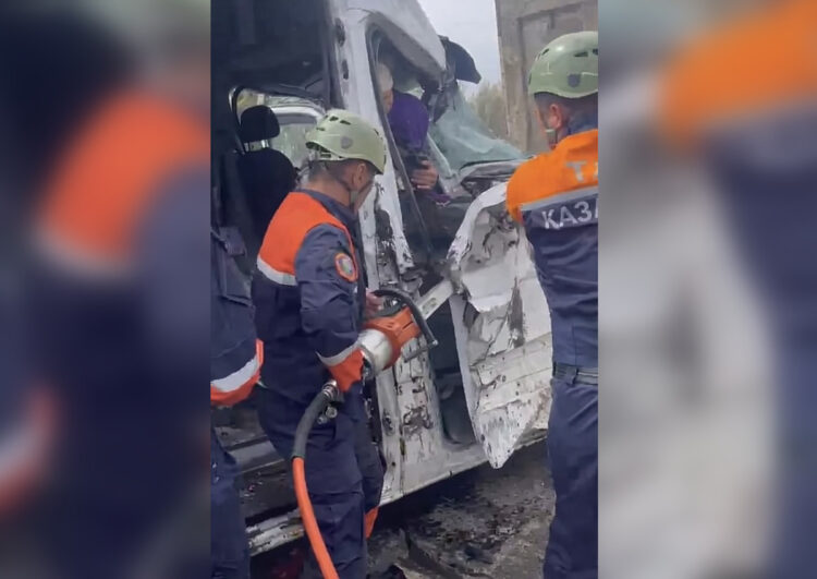 Массовое ДТП в Жетісу на трассе Алматы – Оскемен