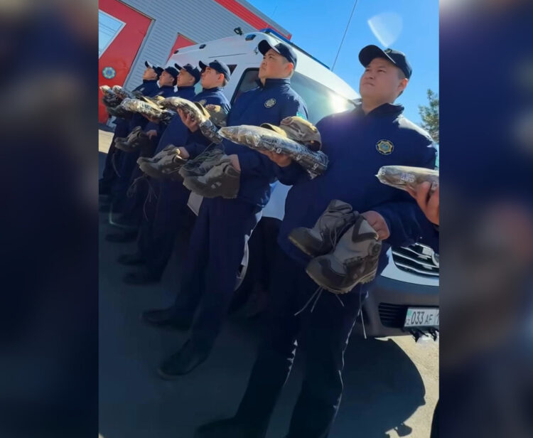 Спасатели Талдыкоргана получили современную экипировку