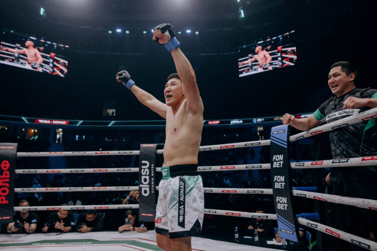 Талдыкорганец Али Батырбеков одержал досрочную победу на IBA Nomad 14