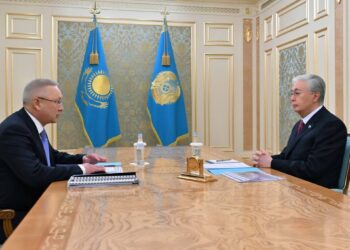 Касым-Жомарт Токаев принял акима области Жетісу