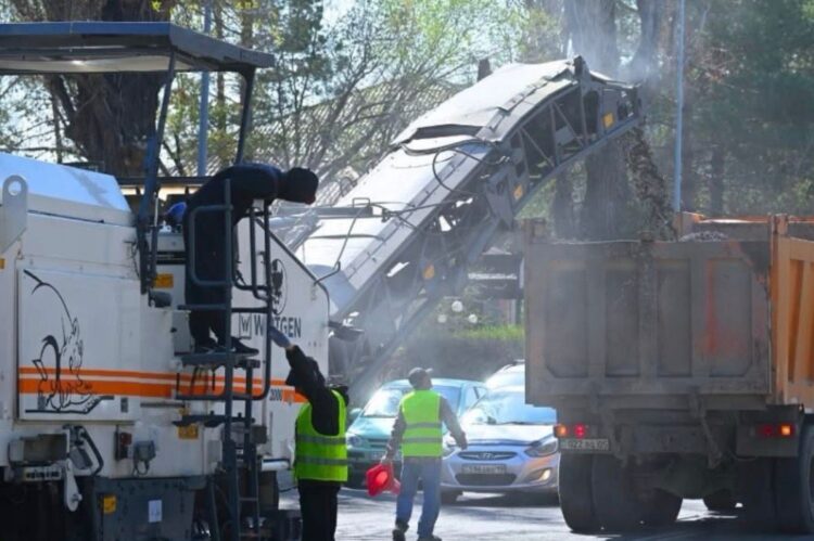 На 118 улицах Талдыкоргана проведут ремонтные работы