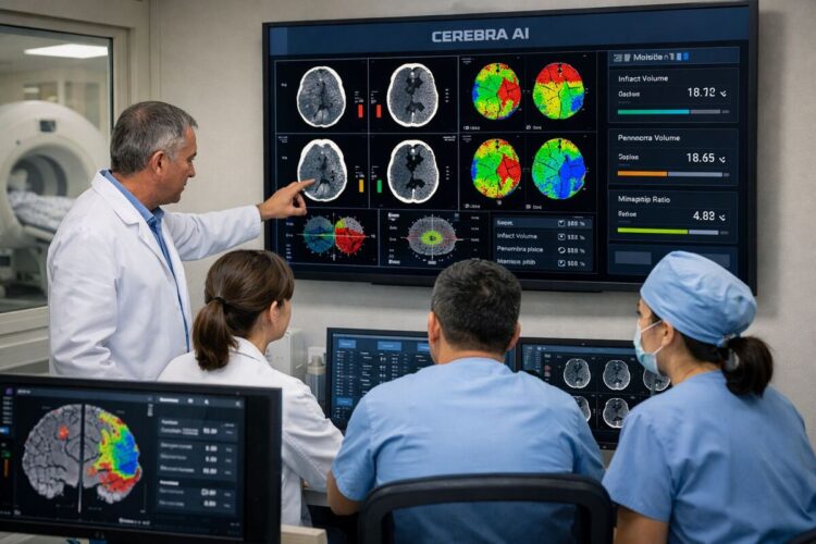 В трех инсультных центрах Жетісу внедряют систему CEREBRA AI