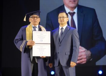 Амре Арин стал почетным профессором Жетысуского университета