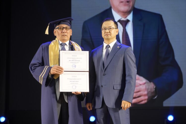 Амре Арин стал почетным профессором Жетысуского университета