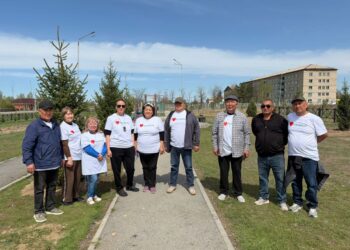 «Таза Қазақстан» преображает Аксуский район