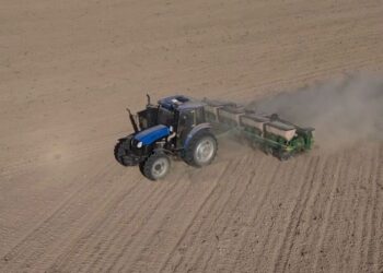 Весенне-полевые работы активно ведутся в Аксуском районе