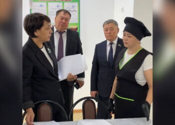 Соцобъекты Аксуского района проинспектировала председатель областного маслихата