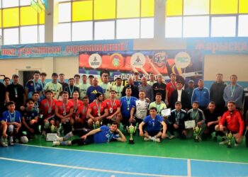 В Панфиловском районе стартовала Региональная лига по волейболу