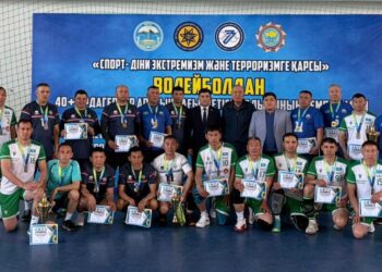 Чемпионат по волейболу среди ветеранов прошёл в Жетісу