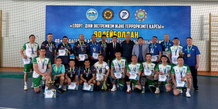Чемпионат по волейболу среди ветеранов прошёл в Жетісу
