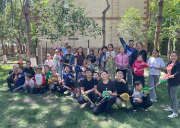 Сказку особенным детям подарили в Жаркенте