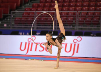 Гимнастки из Казахстана начали борьбу на чемпионате Азии в Бишкеке