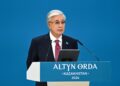 Касым-Жомарт Токаев выступил на открытии международного симпозиума