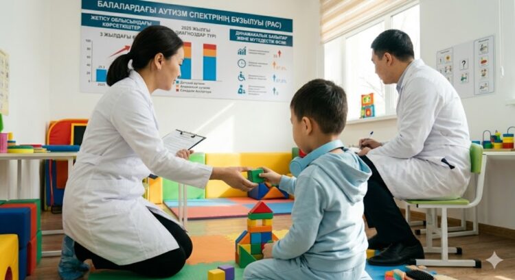 Резкий скачок детского аутизма фиксируют в Казахстане