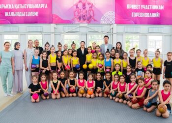 Алия Юсупова оценила условия для юных гимнасток в Талдыкоргане