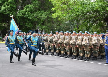 Жетiсу празднует День Победы