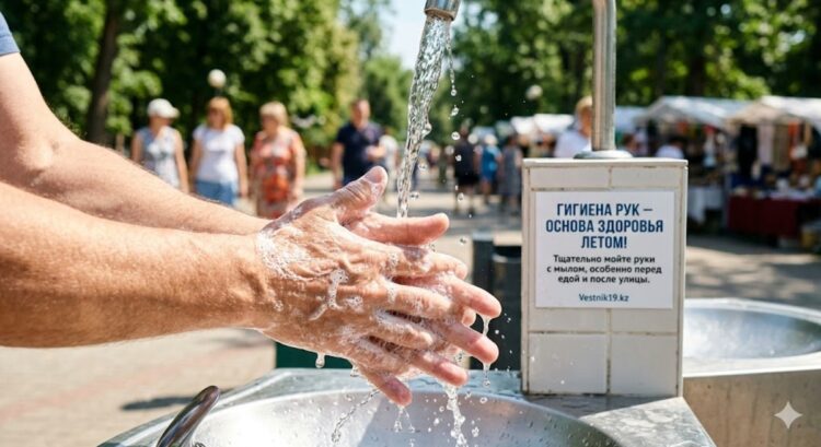 Медики призывают жетысусцев особо соблюдать гигиену в летний период