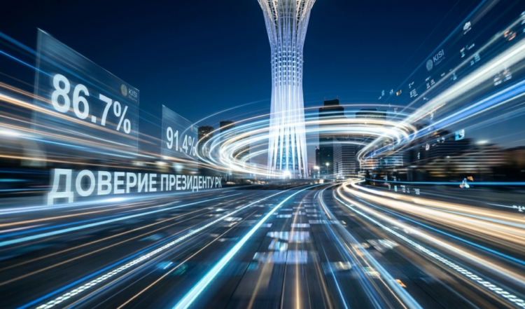 Опрос КИСИ зафиксировал доверие Президенту страны на уровне 86,7%