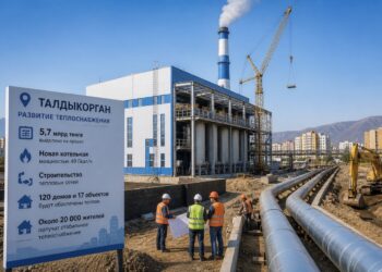 На развитие теплоснабжения Талдыкоргана направят 5,7 млрд тенге