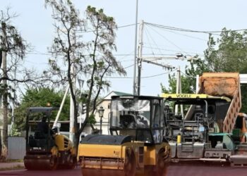 В Талдыкоргане временно перекроют участок улицы Абая из-за дорожных работ