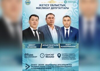 В Уштобе состоится отчетная встреча депутатов областного маслихата