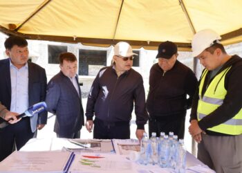 В Коксуском районе строят новые дома и завершают модернизацию школы
