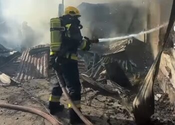 Пожар в частном секторе Талдыкоргана оперативно ликвидировали спасатели