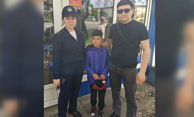 Полицейские Жетісу нашли пропавшего ребенка в течение суток