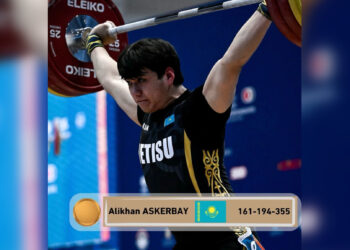 Тяжелоатлет из Жетісу заявил о себе на чемпионате мира